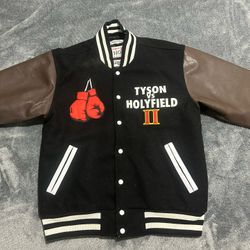 TYSON VS HOLYFIELD VARSITY JACKET (USED)