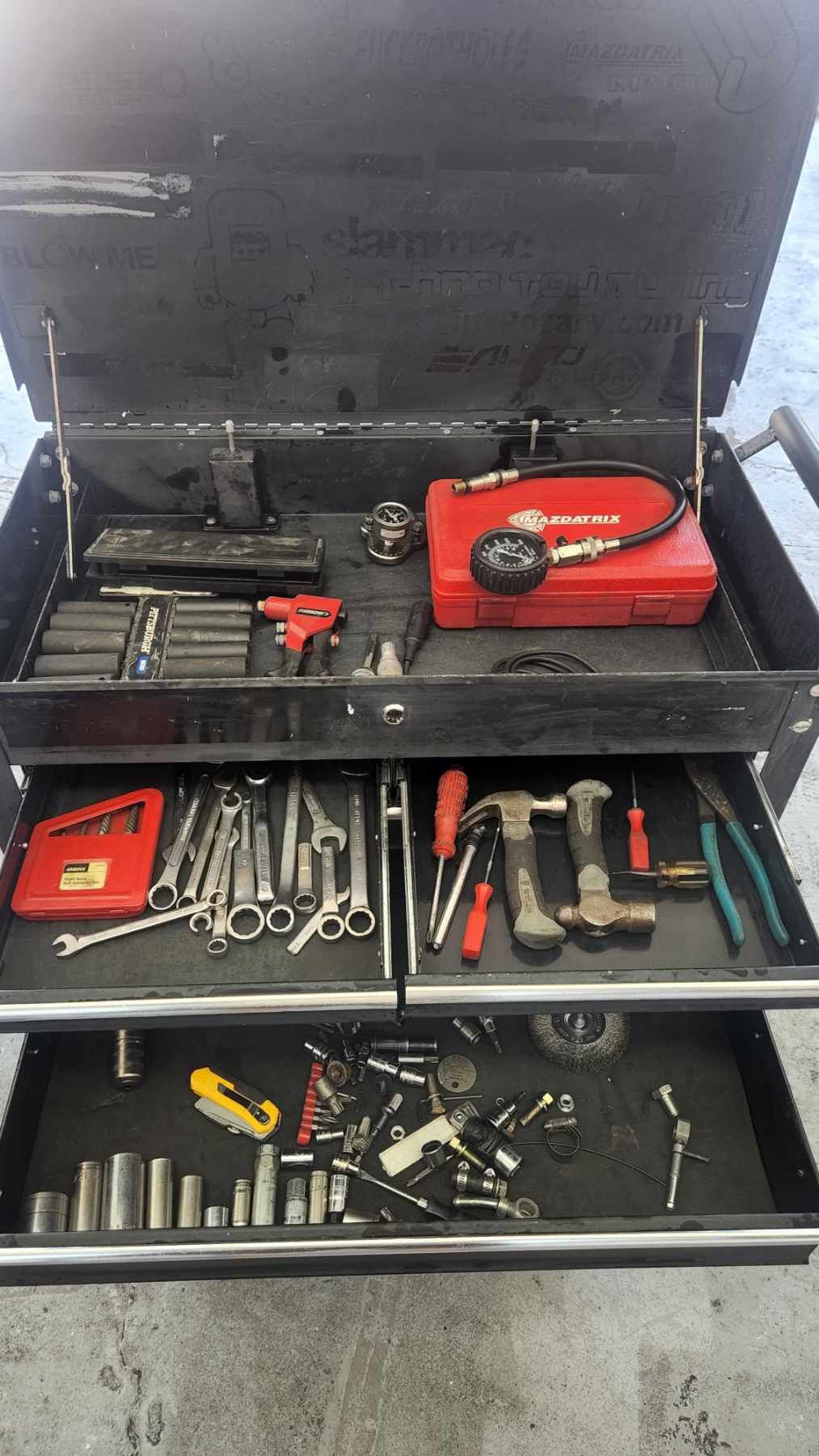 Tool Box With Tools