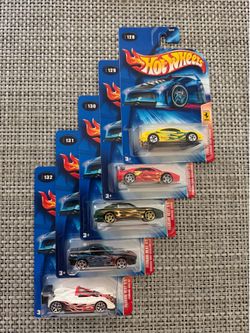 *2003 NOS Hot Wheels Ferrari Heat series of 5