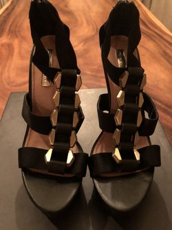 H by Halston Black heels size 7 - used