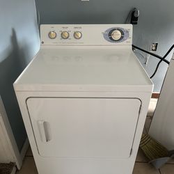 Maytag washer, GE electric dryer