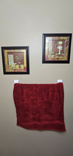 Kirkland's Vintage Bathroom Framed Wall Art Set (Pair)