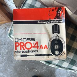 Koss Pro/4aa New / Never Used 