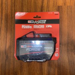(1)New Milwaukee M18 12.0 Ah Redlithium Forge Battery (48-11-1813)   