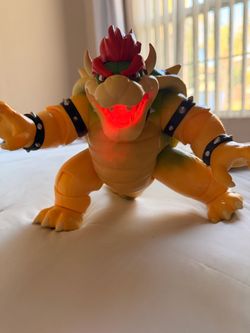 Bowser toy - 7 inch Feature Bowser Action Figure with Fire Breathing Effects