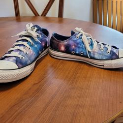 Converse Galaxy Print Sneakers