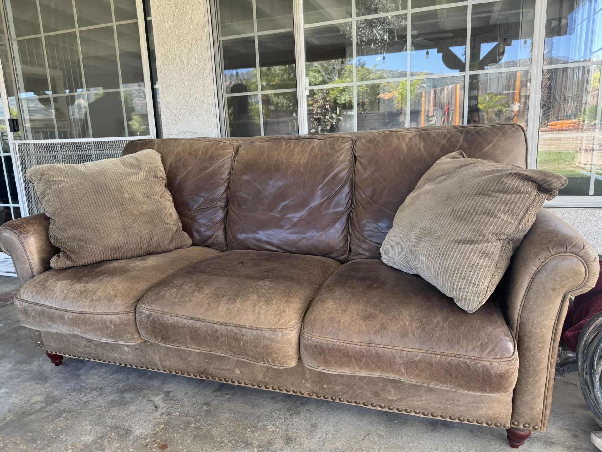 Leather Couch