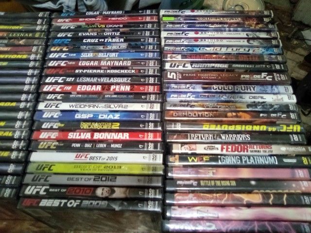 Original UFC DVDs