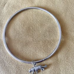 Bracelet W/Tiger Charm 