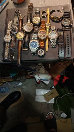 Various watches and parts
