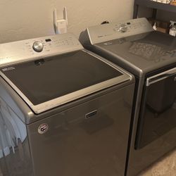 Maytag Commercial Bravos, XL Washer And Dryer