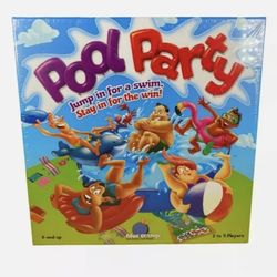Pool Party Blue Orange Games Board Game NEW Sealed Item 2-4 players summer
