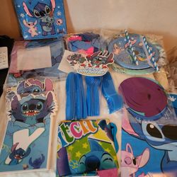 Stich Birthday Decorations 