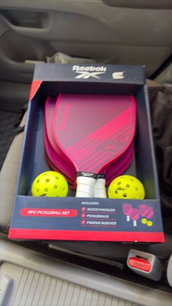 Reebok 6pc Pickleball Set NEW