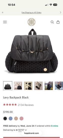 HAPP LEVY BACKPACK - diaper bag