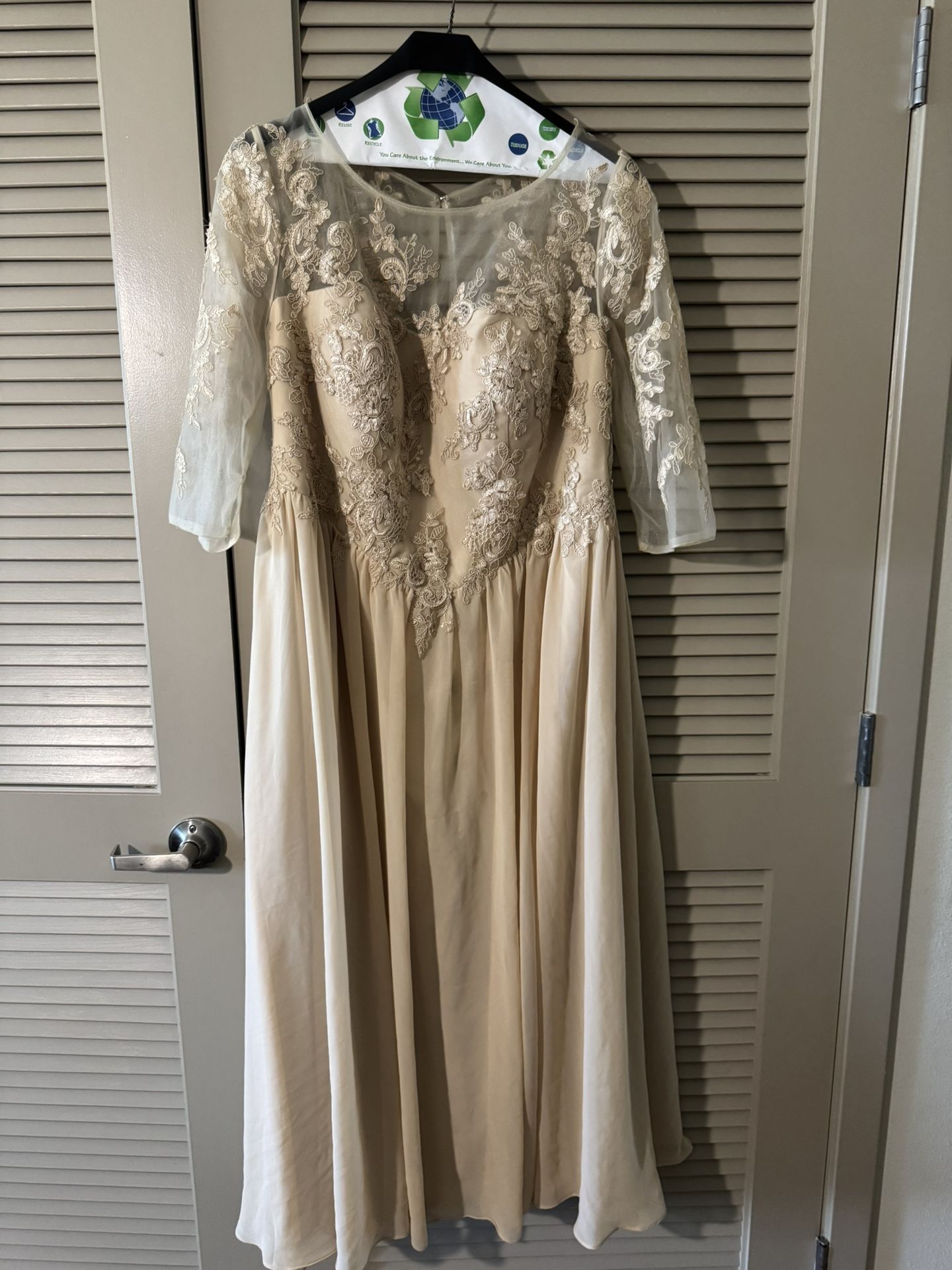 Dress Champagne $ 80 OBO