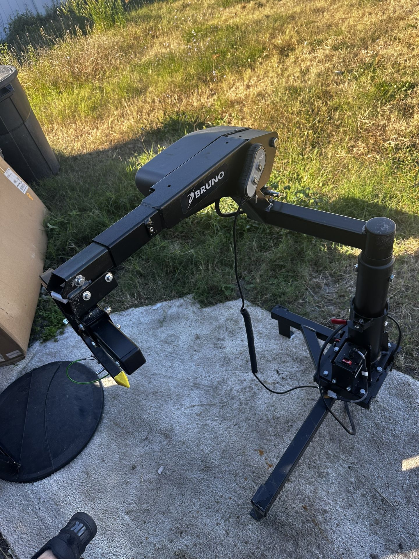 Wheelchair crane