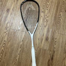 Head Squash Racquet 120 Innegra – Like New w/ Cover and ball
