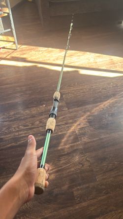 Spinning reel rod