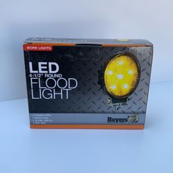 Buyers 4-1/2” Amber Flood Light 