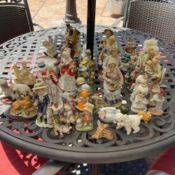 Vintage Porcelain Statues  