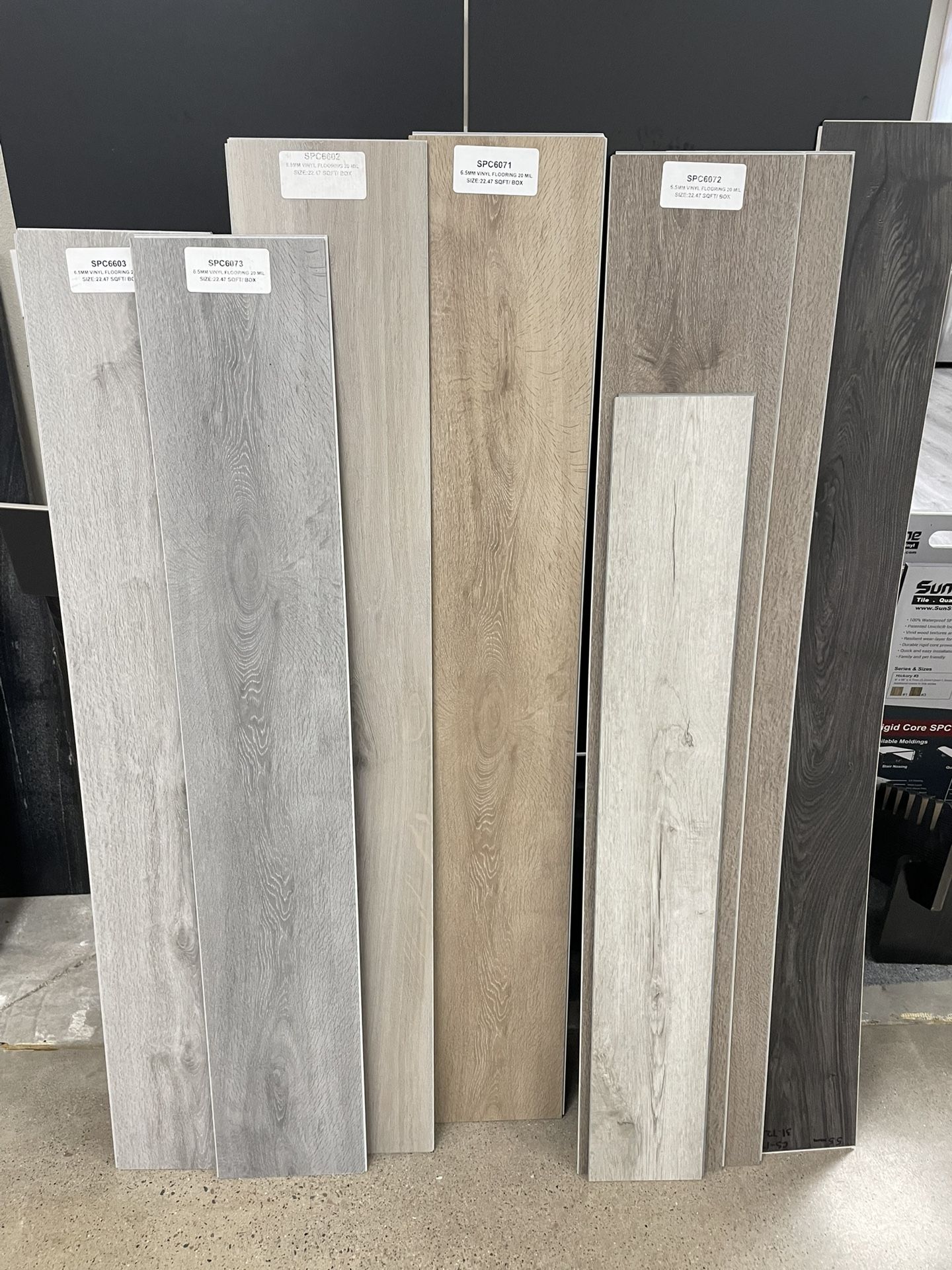 6.5mm SPC VINYL FLOORING