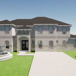 3-D Picture Of House