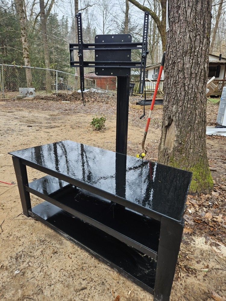 TV Stand With Shelves