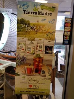 Assorted Tierra Madre natural herbal tea blends 50 tea bags