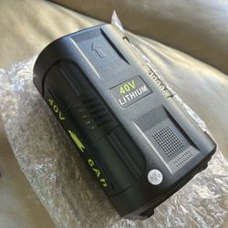 40V Lithium Battery 6Ah