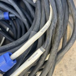 Cable Neutrik 3 Way De 100ft Cada Uno