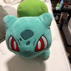 Build A Bear Pokémon Bulbasaur Video Game Cards Collectible Plushy