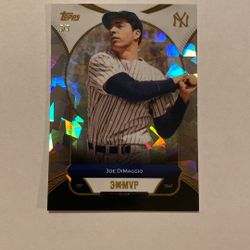 2025 Topps 3 X MVP Joe DiMaggio 3/3