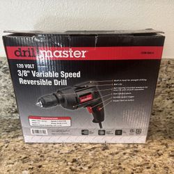 120 Volt 3/8” Variable Speed Reversible Drill