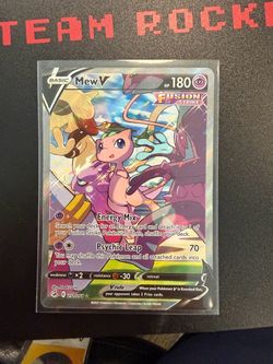 Mew V alt art Pokémon card