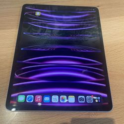 Unlocked iPad Pro 12.9’ M2 Chip 6th Gen ( 2022) Wi-Fi  1TB- Space Gray - No Keyboard Included