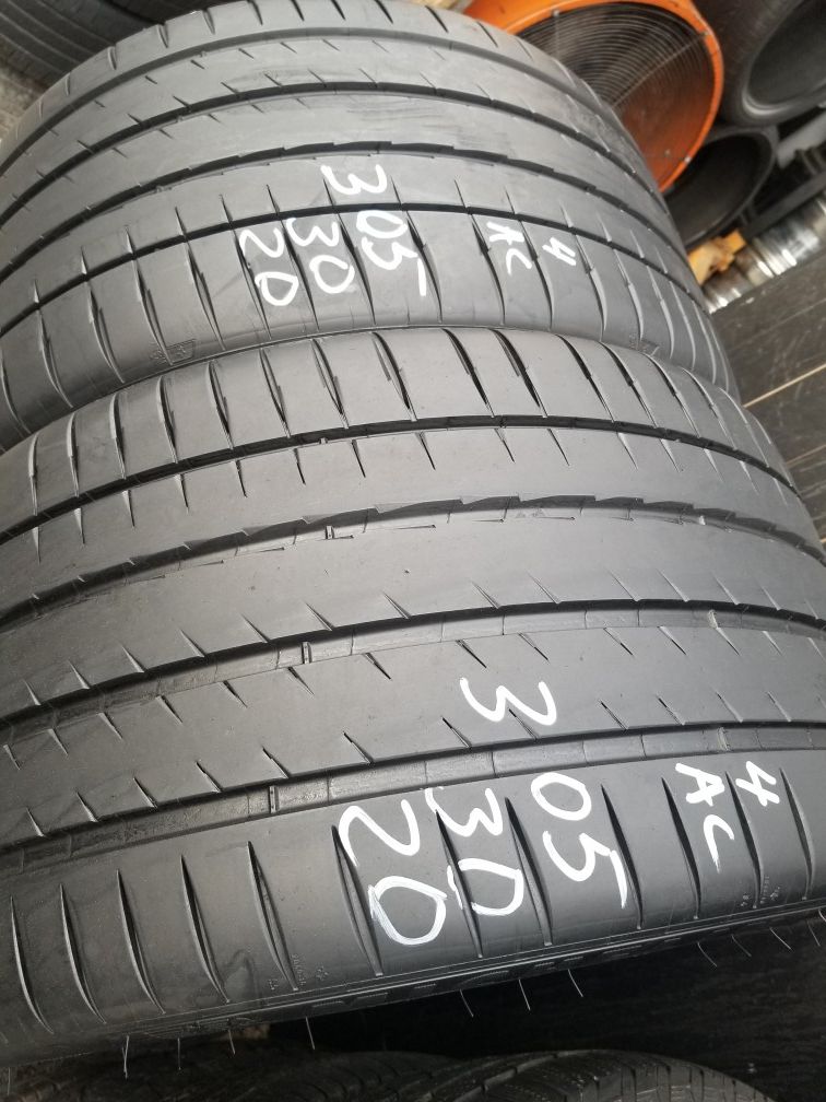 305/30-20 #2 tires