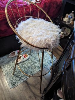 SET OF TWO TALL CHAIRS