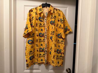 Pittsburgh Pirates SGA Hawaiian Shirt Mens XL Surfing MLB Let's Go Bucs Promo