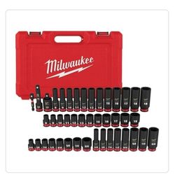 MILWAUKEE 43 PC 3/8" DRIVE IMPACT SOCKET SET 
