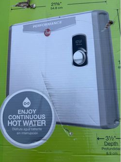 New Rheem RETEX-36 Electric Tankless Water Heater 36kW  240v