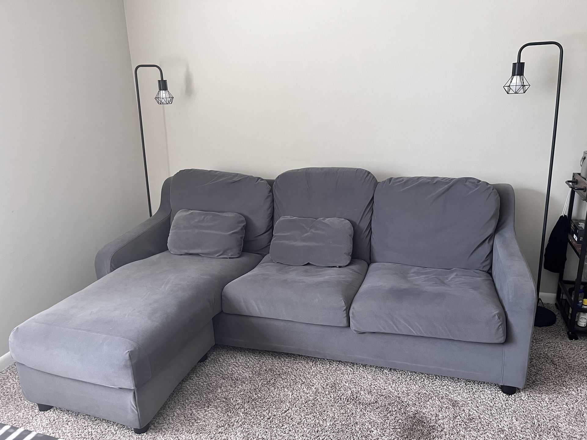 Sofa with chaise VINLIDEN
