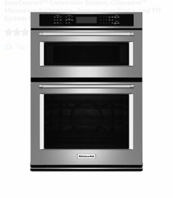KitchenAid 30” microwave oven combo