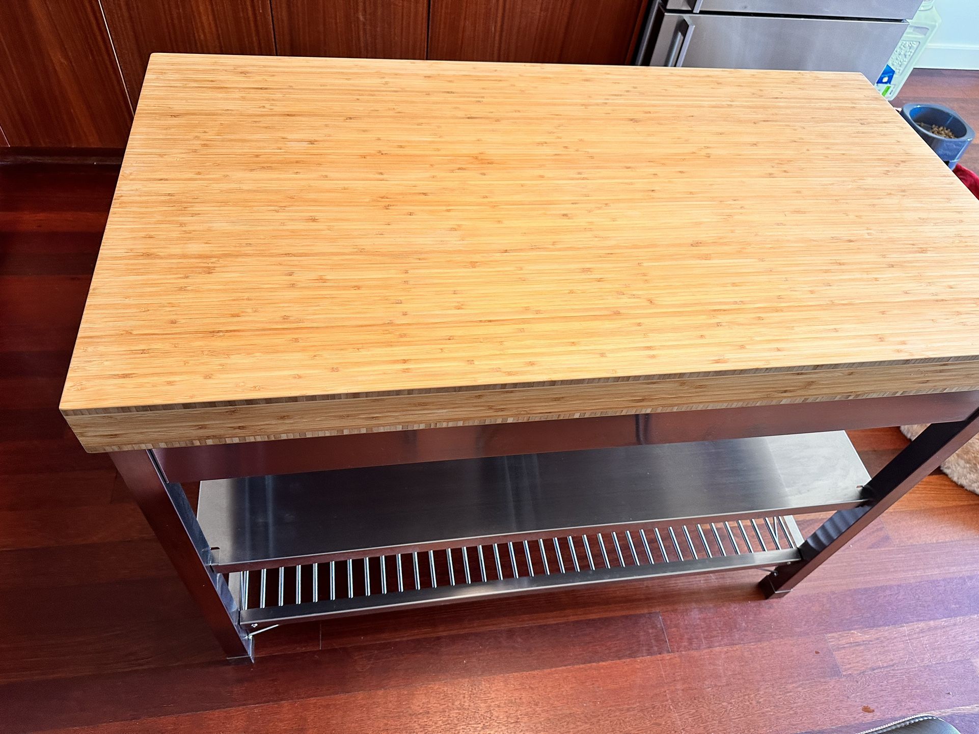 Ikea Rimforsa Stainless Steel/Bamboo Work Bench