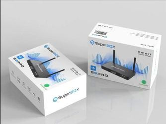 Brand New SuperBox S6 Pro, S6 Max, and S6 Ultra – Unopened and Ready to Use