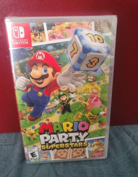 NINTENDO SWITCH MARIO PARTY SUPERSTARS BRAND NEW FACTORY SEALED