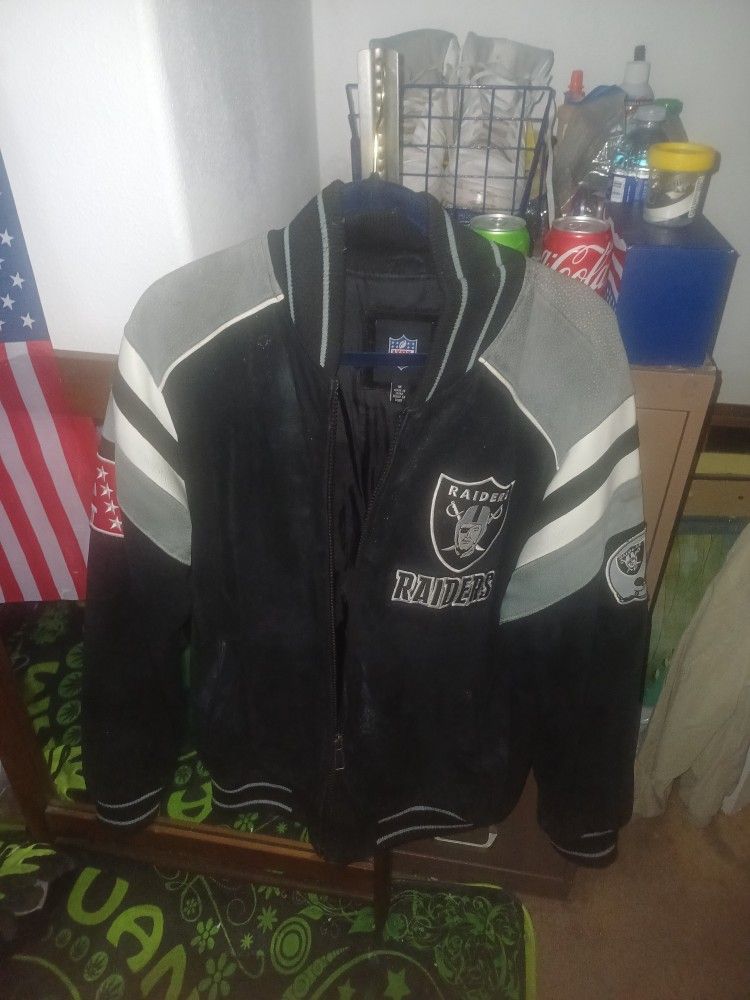 Solid Leather Raiders Jacket