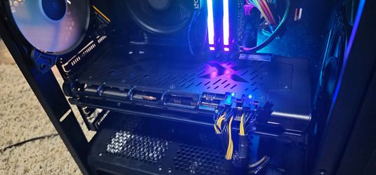Fast Gaming PC - AMD Ryzen 5 5600, Radeon RX 5700 XT, corsair rgb 16Gb, asus tuf 520m, 512GB ssd
