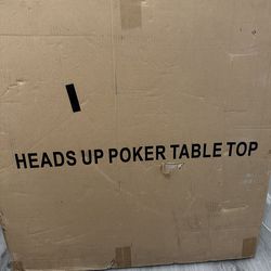 Poker table