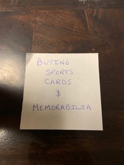 Buying Sports Cards and Memorabilia